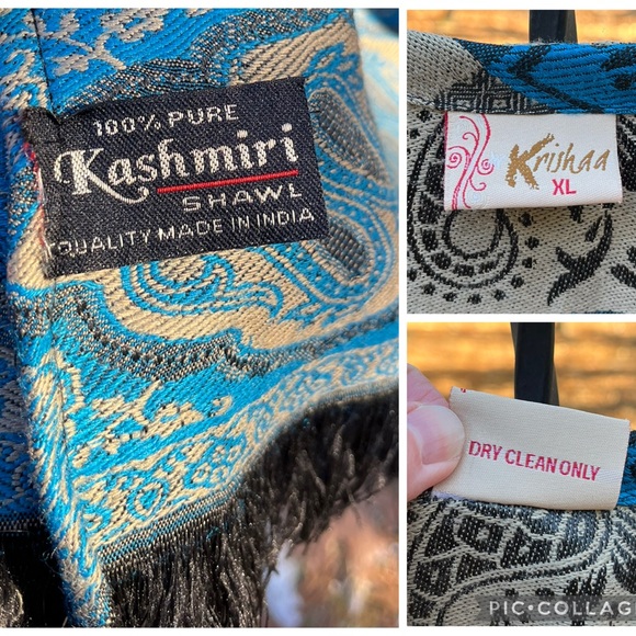 90s Krishaa Indian Kashmiri Tunic Dress Size XL - Picture 4 of 16